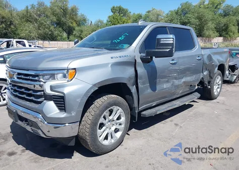 2024 Chevrolet Silverado 1500 4Wd Standard Bed Ltz from USA, damaged, VIN 1GCUDGE80RZ249811